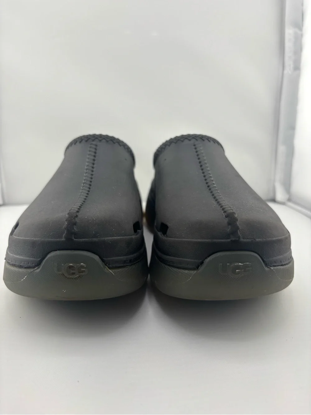 UGG Black Slip-On Foam Clogs